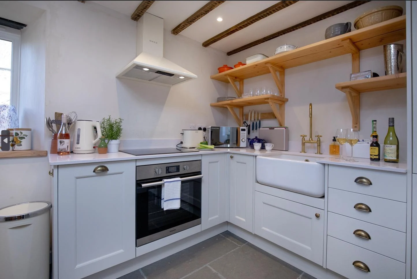 Kitchen at One Town Cottage