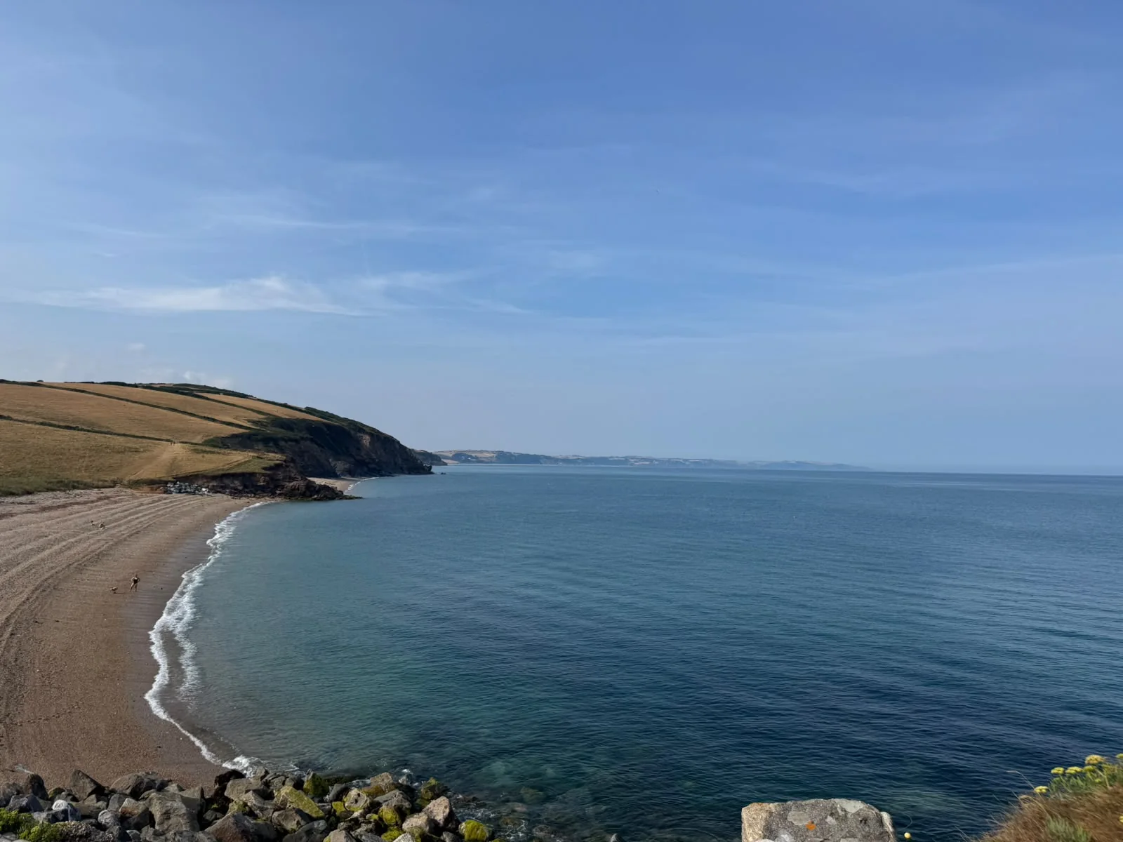 South Devon beach near East Prawle
